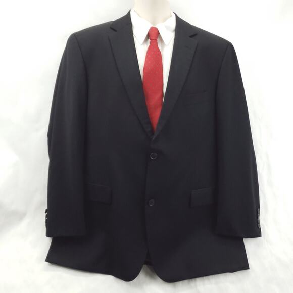 Hugo Boss Other - Hugo Boss Blazer Sport Coat Mens 44R Black Single Breasted Notch Lapel Formal